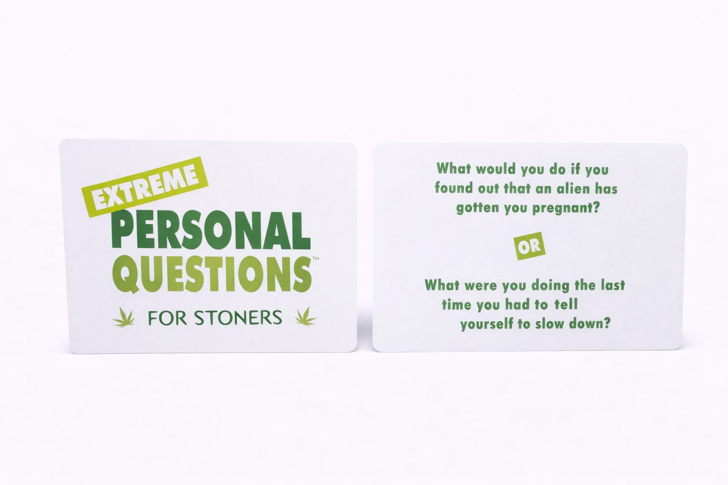 Extreme Personal Questions for Stoners