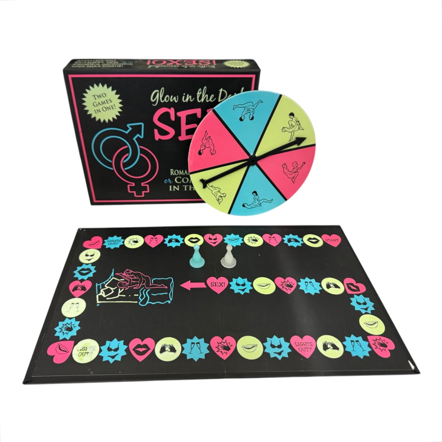 Kheper Games Glow in the dark board game. Best couples game. Best romance game. Best Sex game