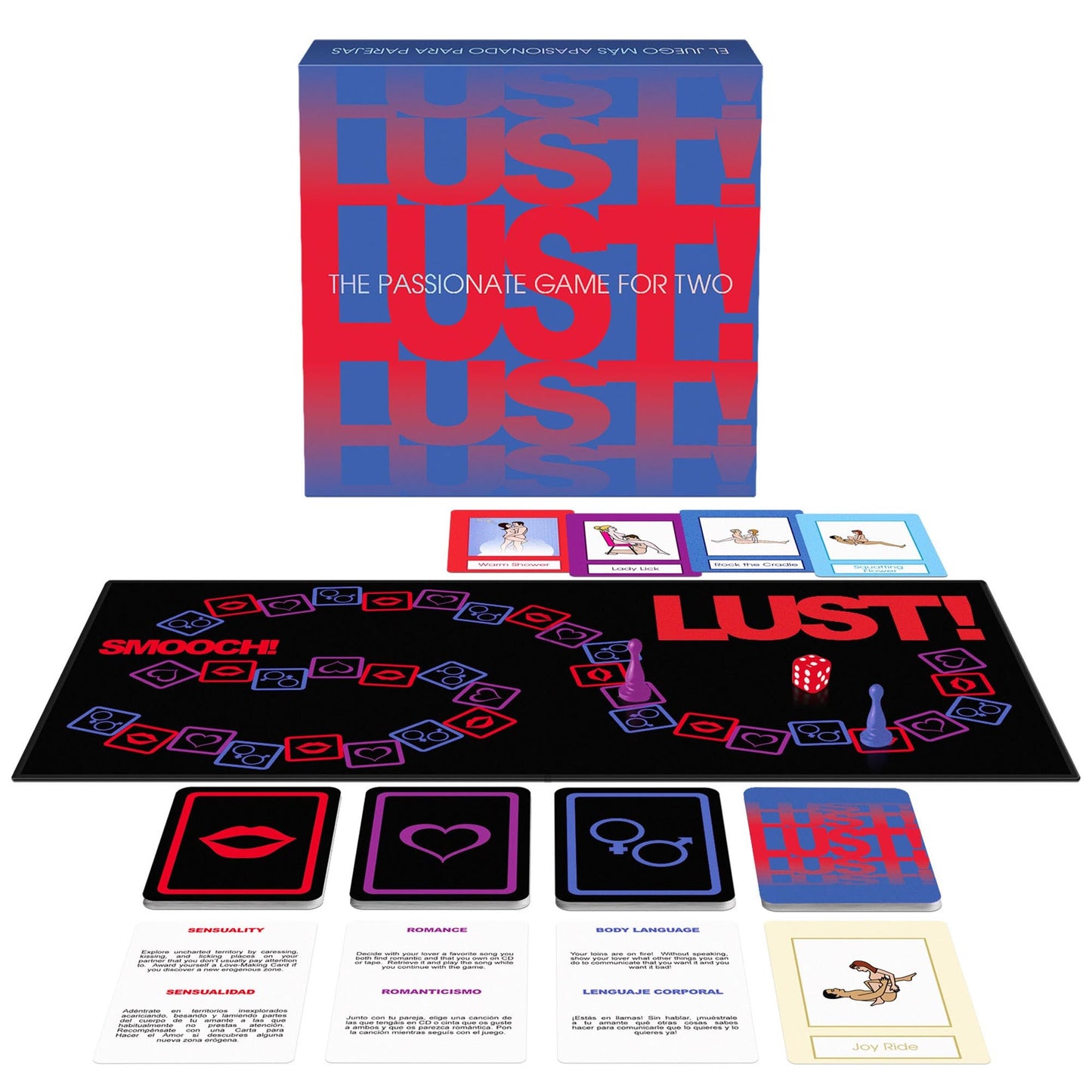 Kheper Games Lust board game. Romance game. best couples game