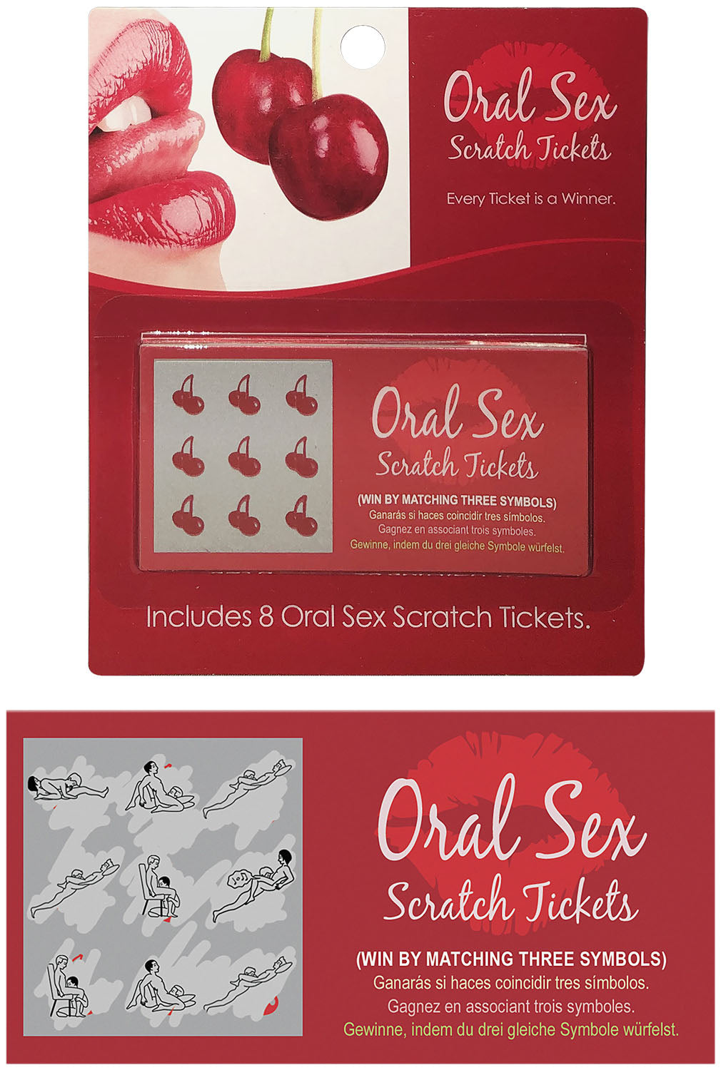Kheper Games Oral Sex Scratch Tickets. 8 scratch tickets for couples. romance games. Couples games
