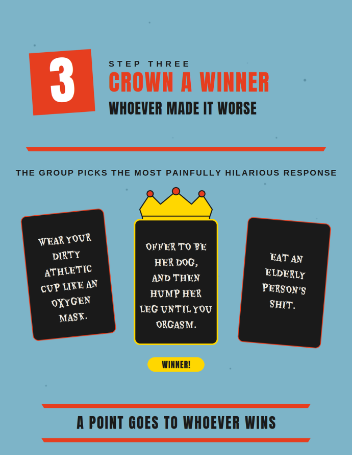 Making Bad Situations Worse: The Outrageous Version