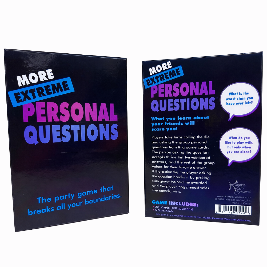 More Extreme Personal Questions
