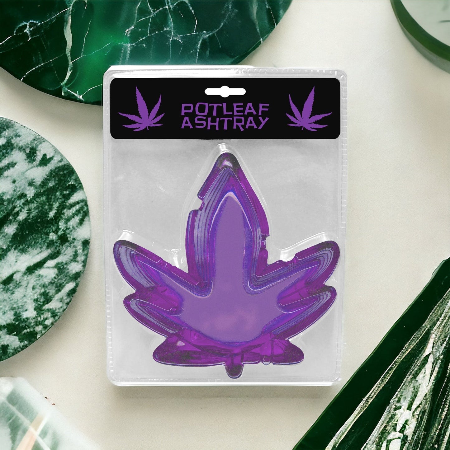 Potleaf Ashtray- Purple