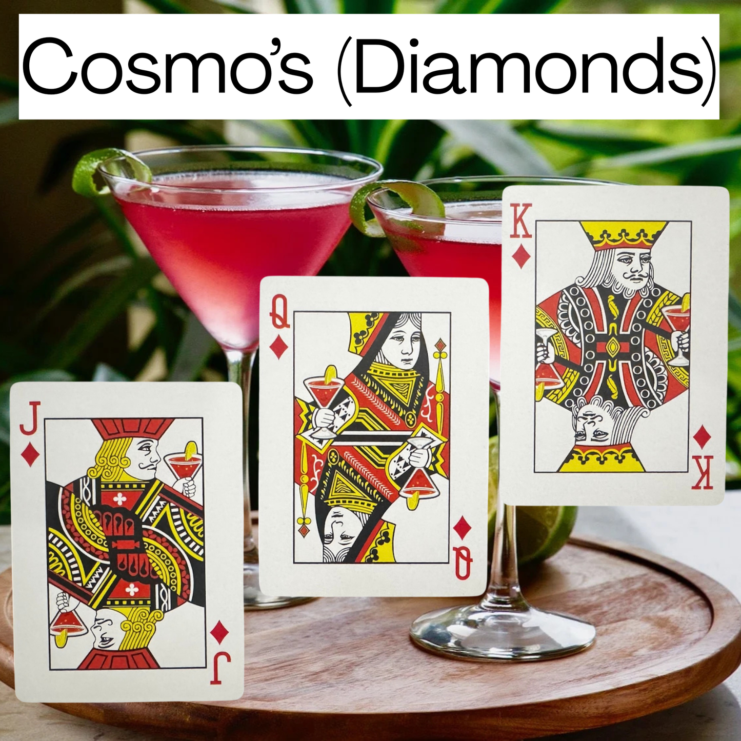 Cocktail Themed Playing Cards