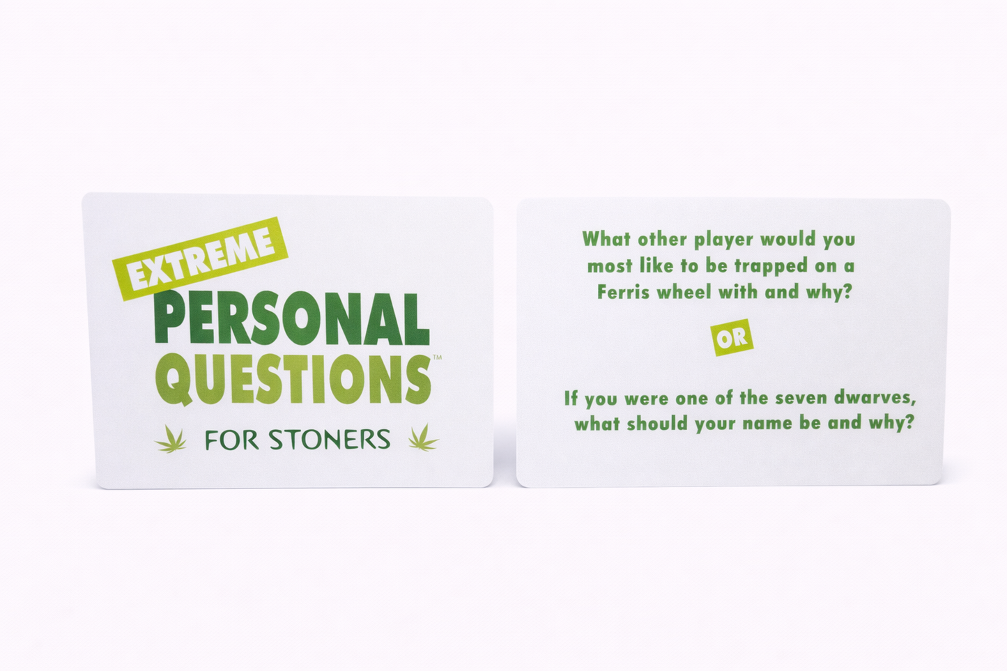 Extreme Personal Questions for Stoners