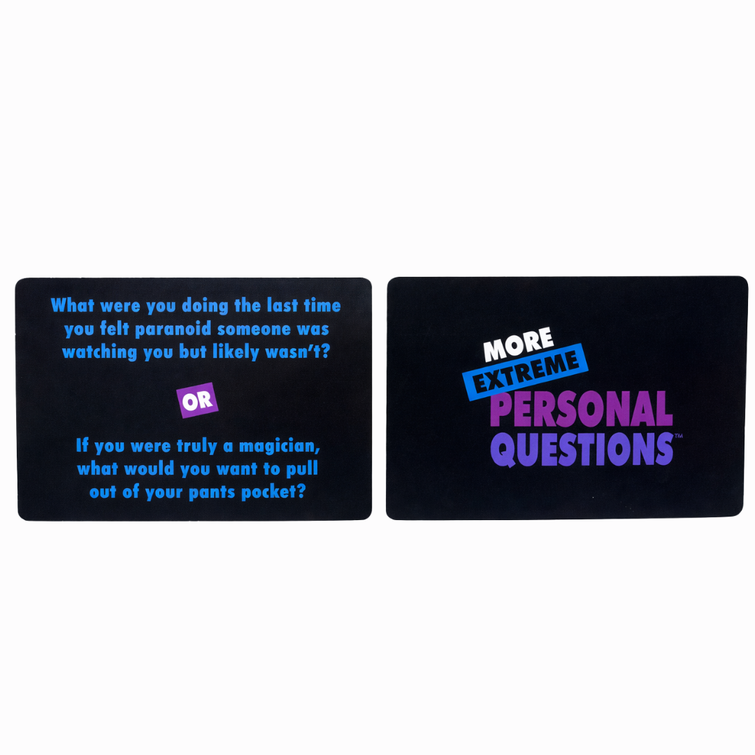 More Extreme Personal Questions