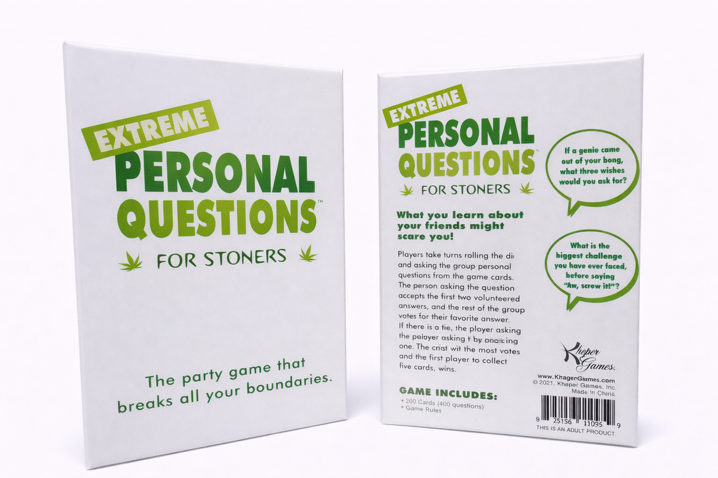 Extreme Personal Questions for Stoners