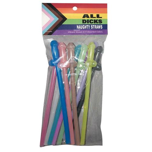 All Dicks Naughty Straws