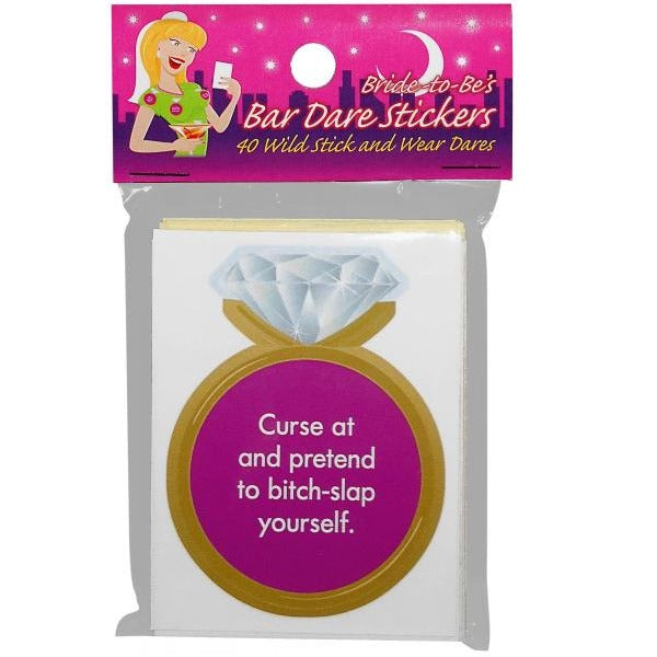 Bride-to-Be’s Bar Dare Stickers