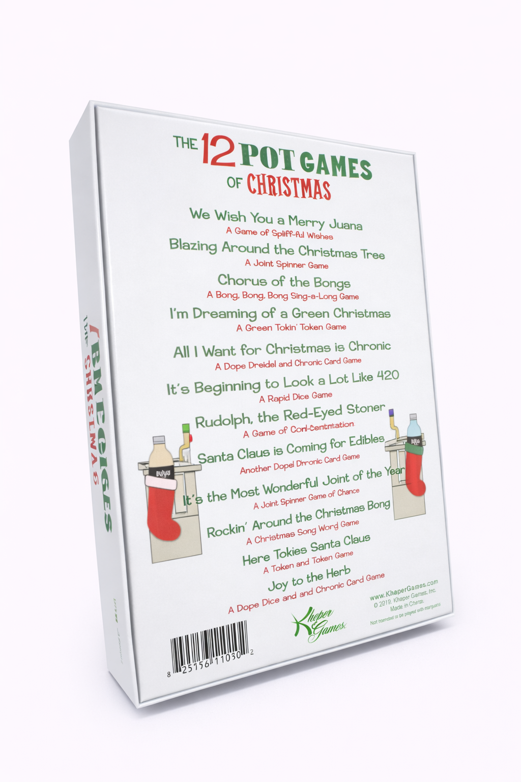 The 12 Pot Games of Christmas