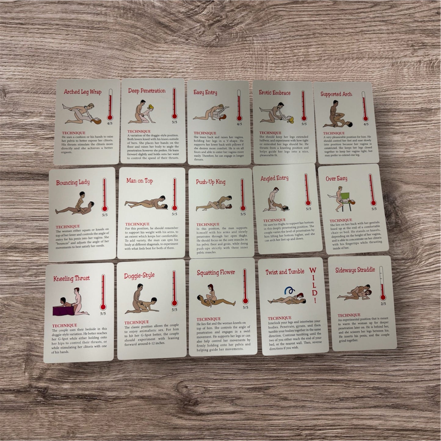 Kheper Games A Year Of Sex Card Game. Best Selling sex game. best romance game