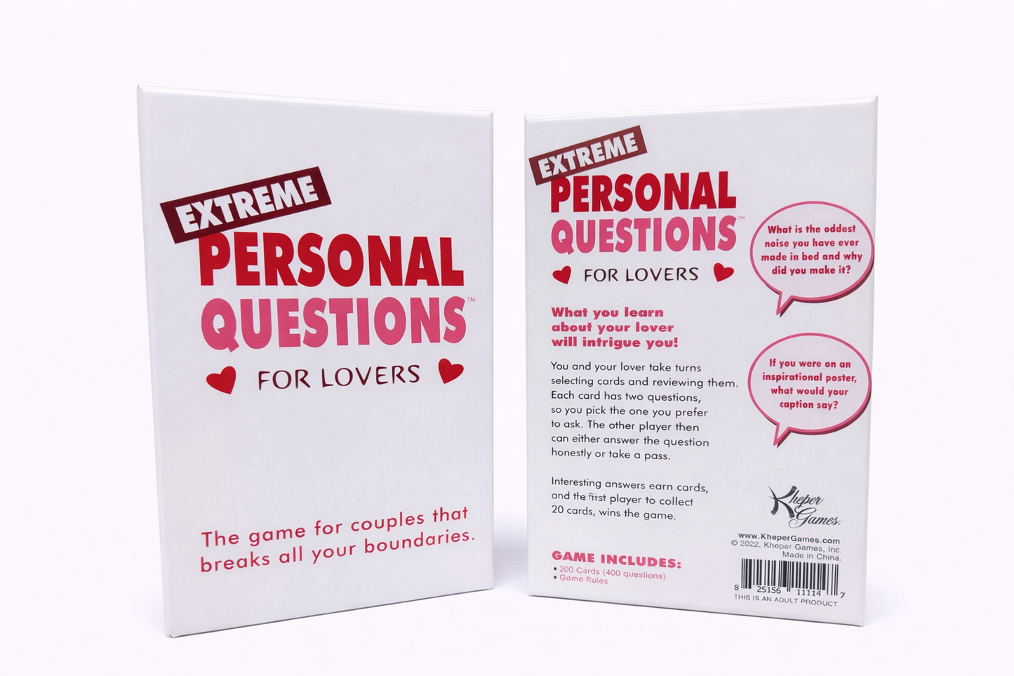 Kheper Games Extreme Personal Questions For Lovers. Best Couples Game