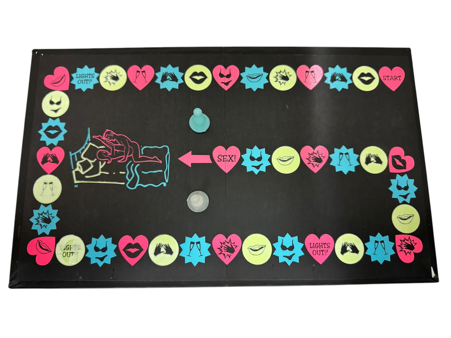 Kheper Games Glow in the dark board game. Best couples game. Best romance game. Best Sex game 