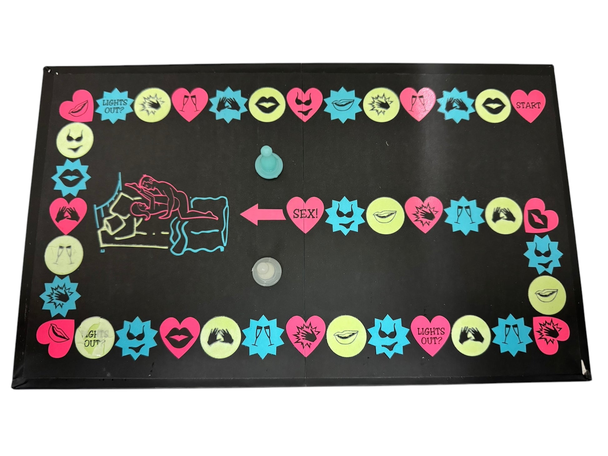 Kheper Games Glow in the dark board game. Best couples game. Best romance game. Best Sex game 