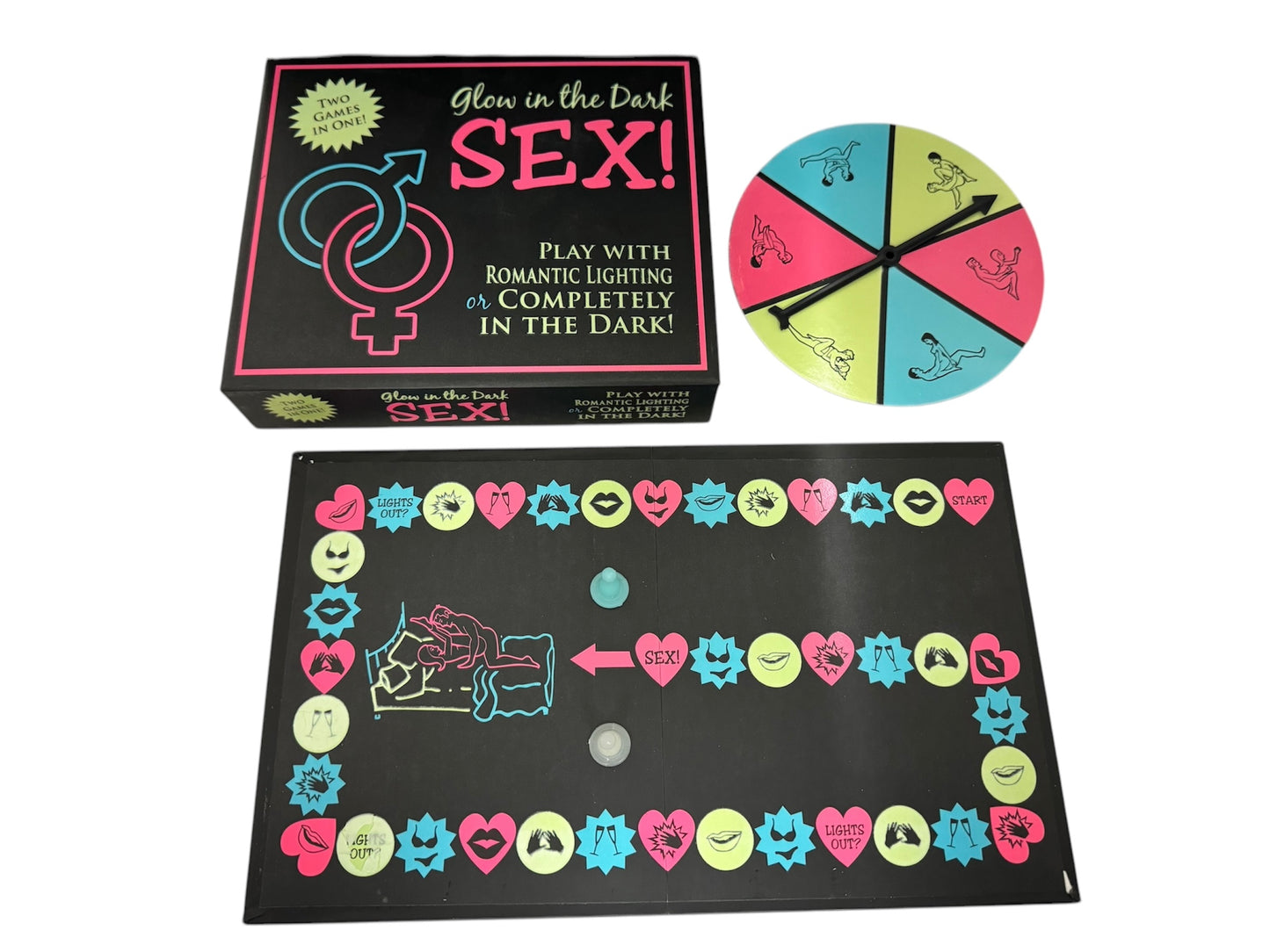 Kheper Games Glow in the dark board game. Best couples game. Best romance game. Best Sex game 