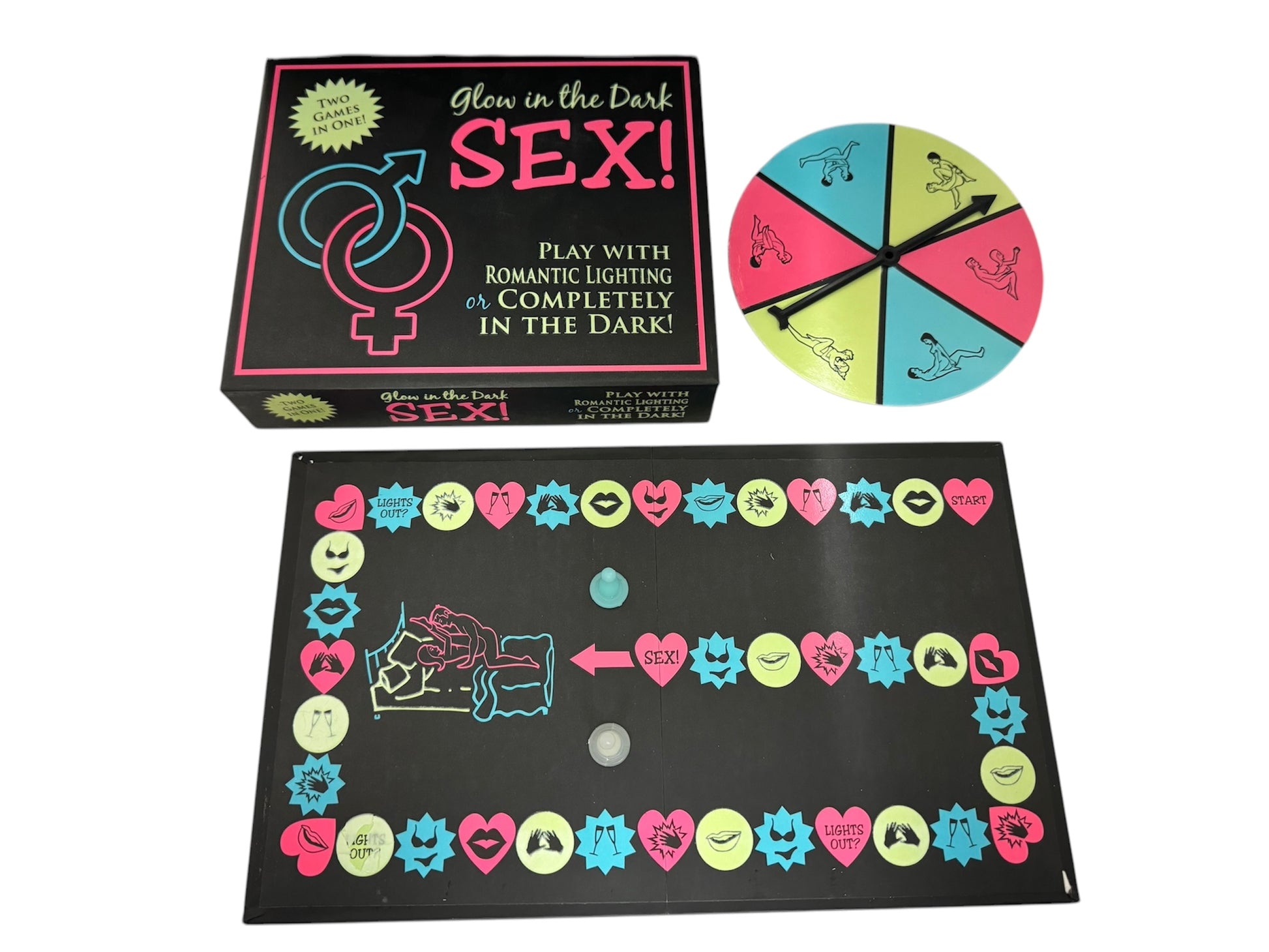 Kheper Games Glow in the dark board game. Best couples game. Best romance game. Best Sex game 