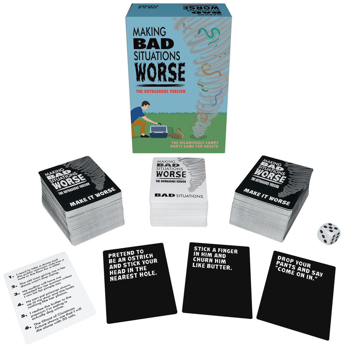 Making Bad Situations Worse: The Outrageous Version – Kheper Games