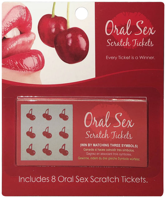 Kheper Games Oral Sex Scratch Tickets. 8 scratch tickets for couples. romance games. Couples games