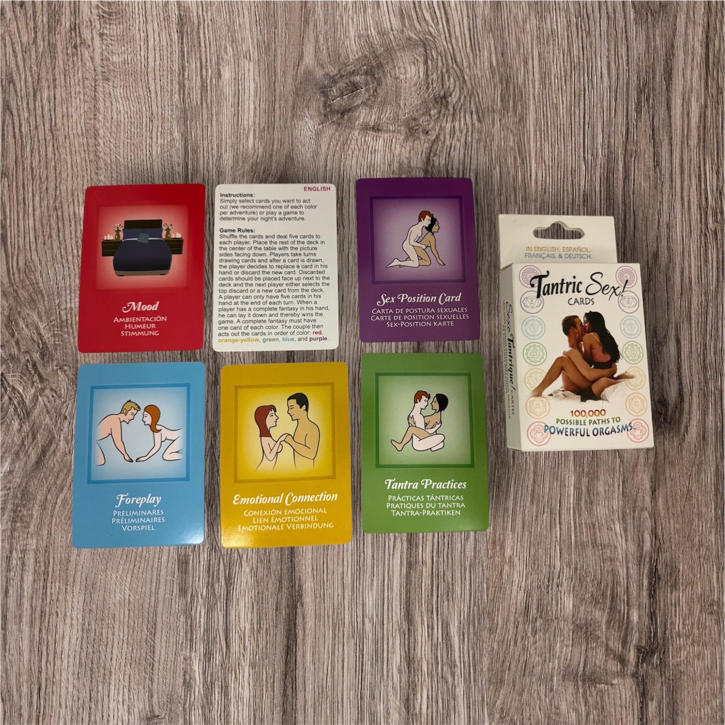 Kheper Games Tantric Sex Cards. Romance game. Couples Game. Sex Game